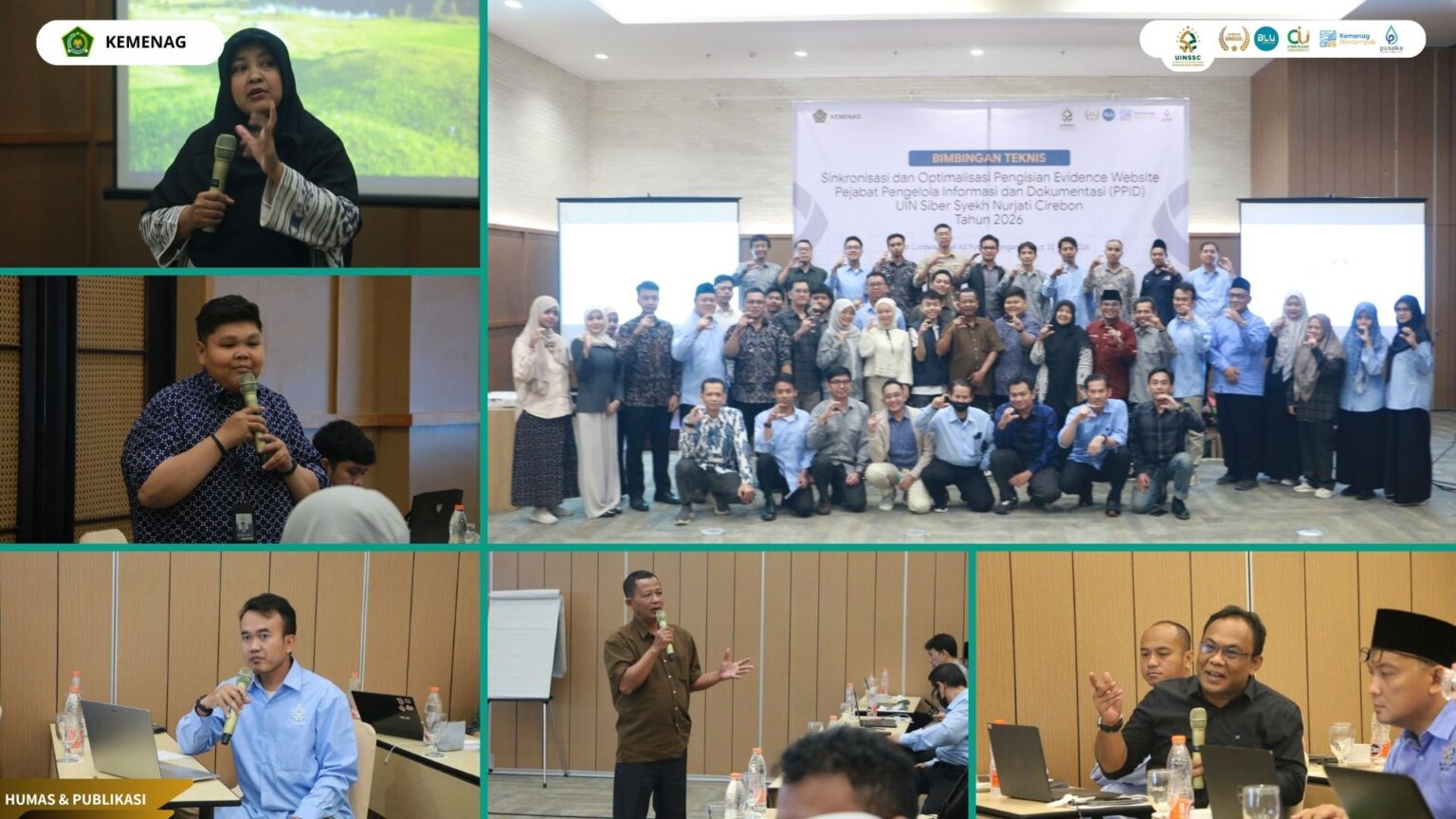 Hari Kedua BIMTEK PPID UIN Siber Cirebon: Bedah Website hingga Penguatan Standar Informasi Publik